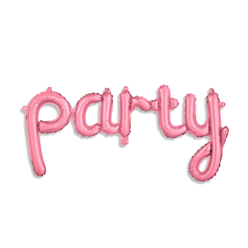 풍선대통령 Party 핑크 은박풍선 파티은박